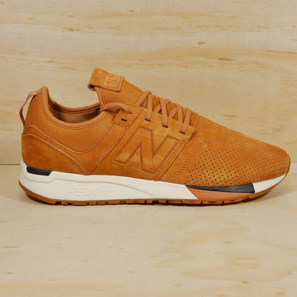 New Balance Other - New Balance 247 Tan Suede Lifestyle Sneaker